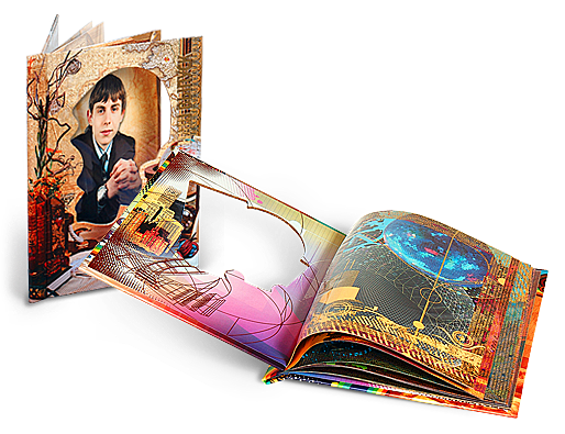 Альбом-книга с окном